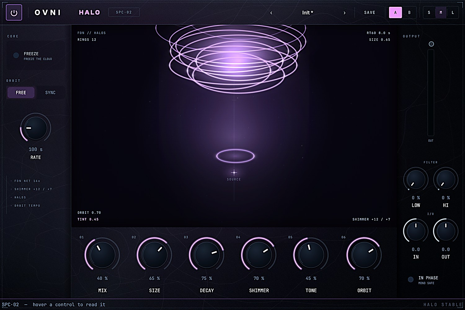 HALO plugin interface