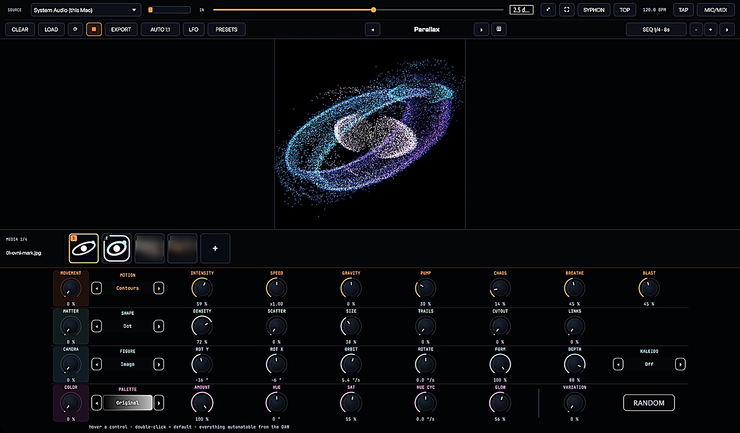 SUPERNOVA plugin interface